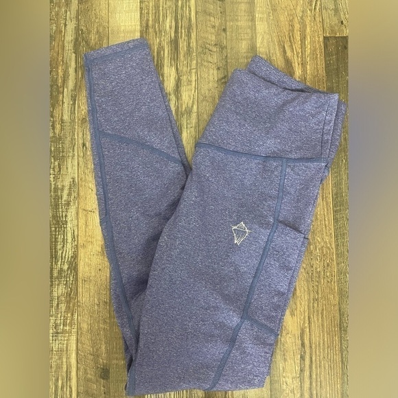Uhventure Artic Glacier Leggings Marble Purple Medium - Picture 2 of 8